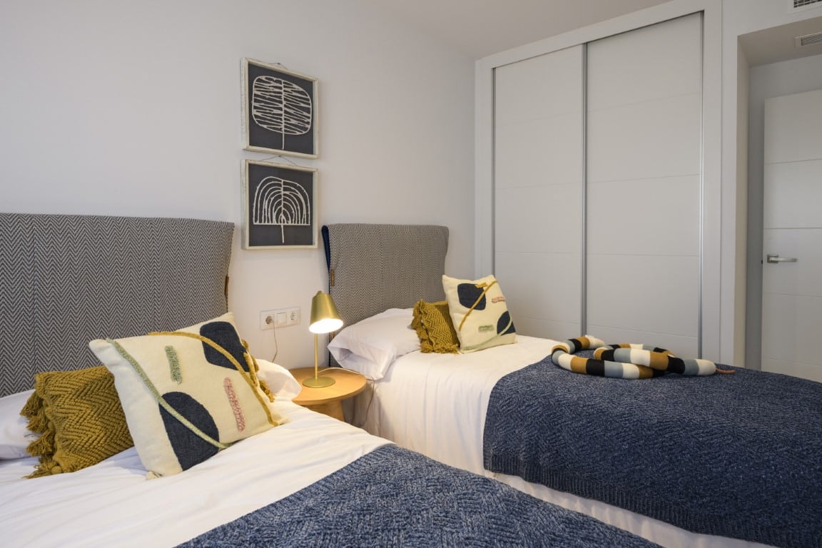 Appartement met 2 slaapkamers in luxe complex